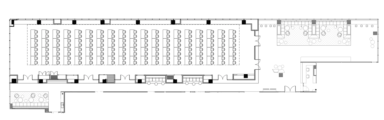 Full conference venue floor plan