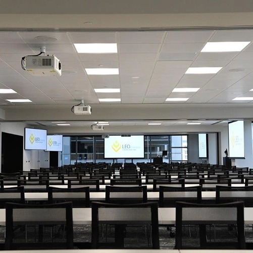 Hireable conference space